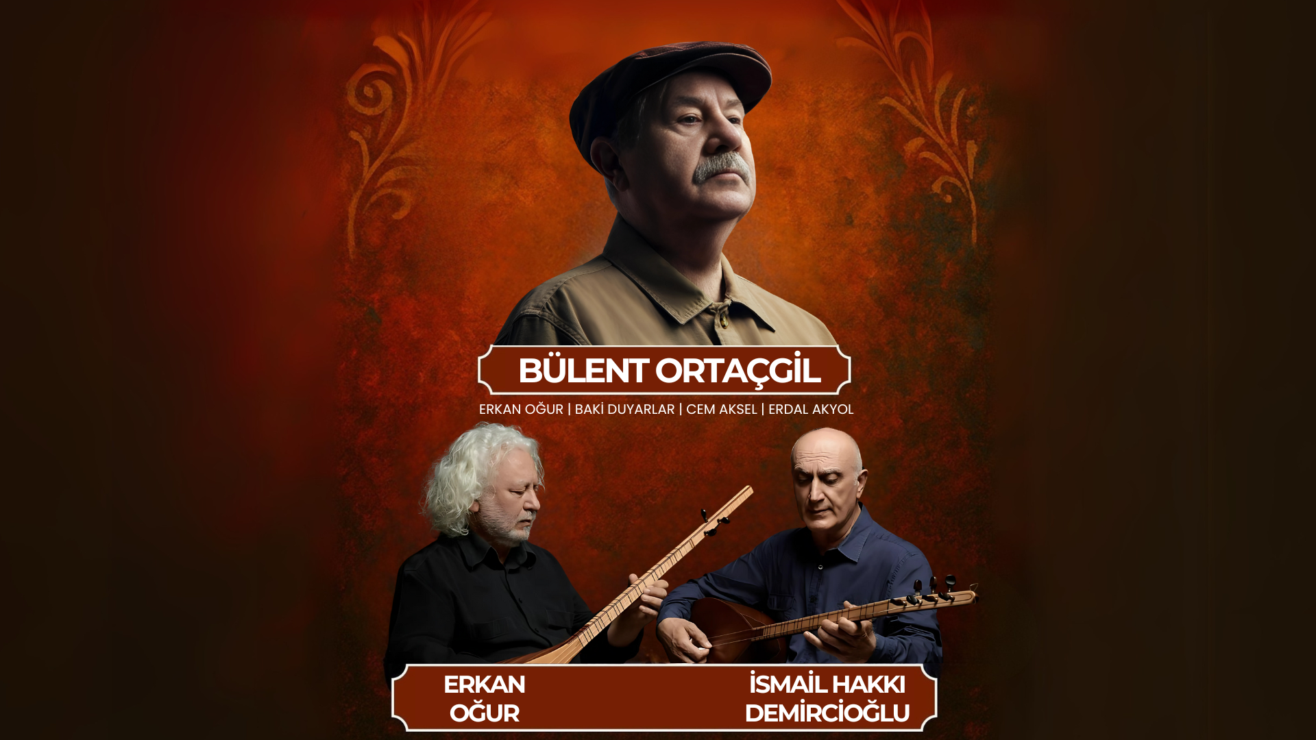 Bülent Ortaçgil – Erkan Oğur – İsmail Hakkı Demircioğlu Live in Dublin!